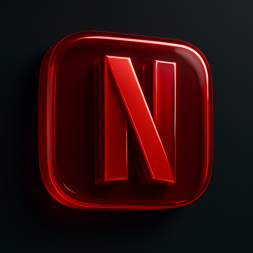 Логотип сервиса Netflix Premium 4K+HDR