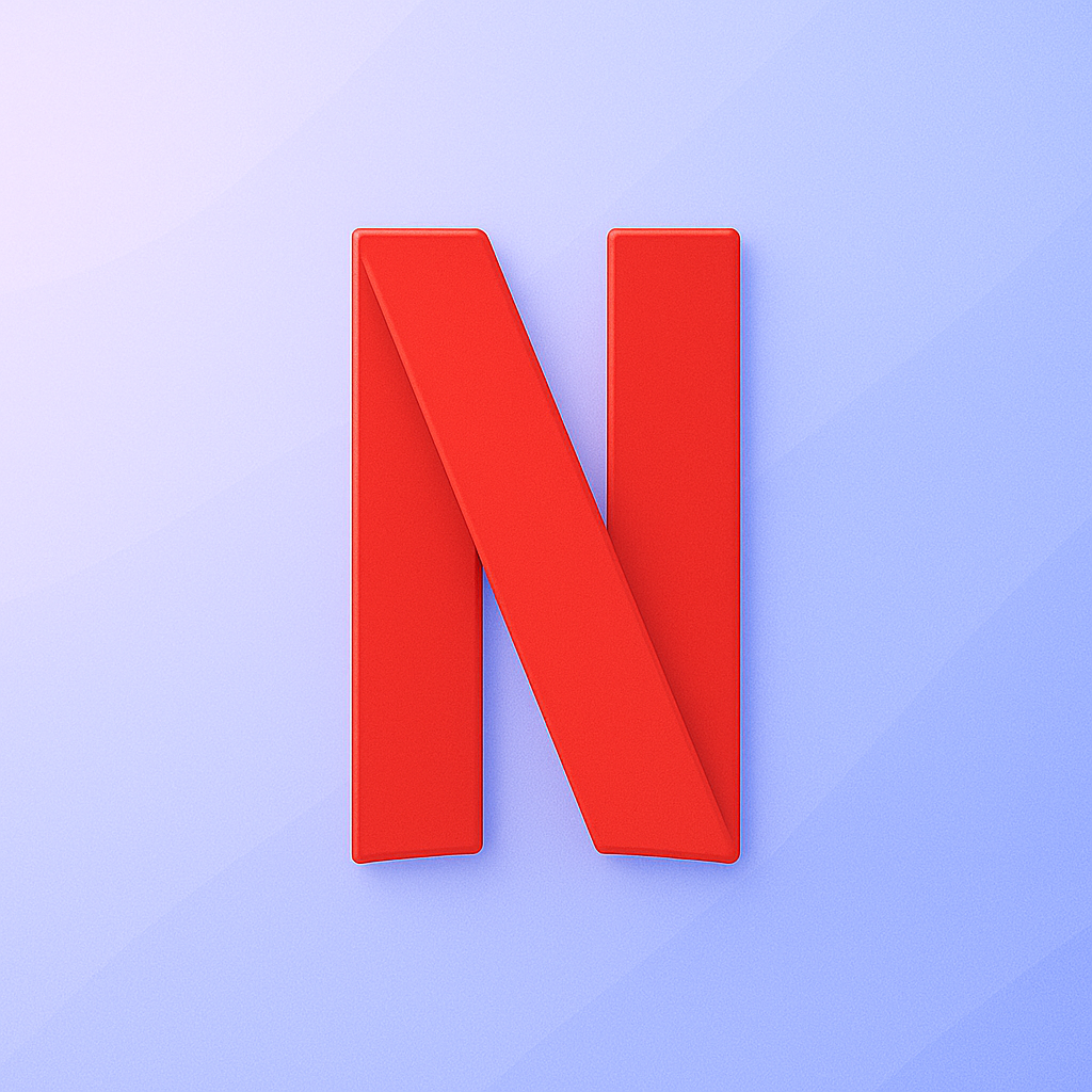 Логотип сервісу Netflix Premium 4K+HDR