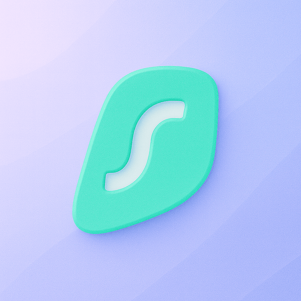 Логотип сервісу Surfshark VPN